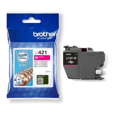 4977766810388-Brother LC421 - magenta - cartouche d'encre originale--2
