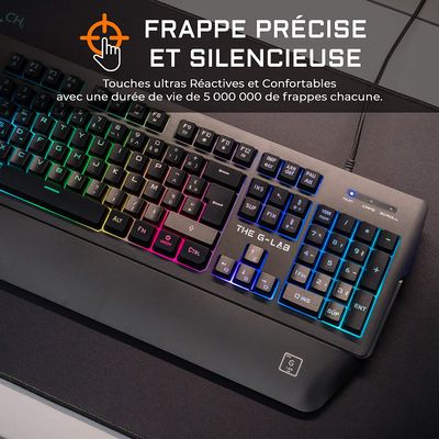 3760162064339-The G-Lab KEYZ PALLADIUM - Clavier filaire rétro-éclairé--4