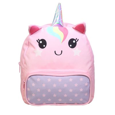 3666311004655-Sac à dos maternelle Kids Licorne - 1 compartiment - rose - Bagtrotter--0