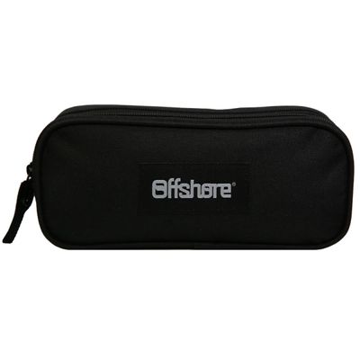 3666311000640-Offshore - Trousse rectangulaire 2 compartiments - noir - Bagtrotter--0