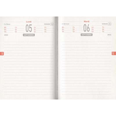 3592930019438-Agenda Techno - 1 jour par page - 12,5 x 17,5 cm - gris - Bouchut--1