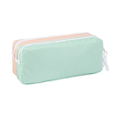 3135250989960-Trousse rectangulaire Teknik Pastel - 2 compartiments - 2 modèles disponibles - Exclusivité Bureau Va--3