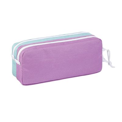 3135250989960-Trousse rectangulaire Teknik Pastel - 2 compartiments - 2 modèles disponibles - Exclusivité Bureau Va--4