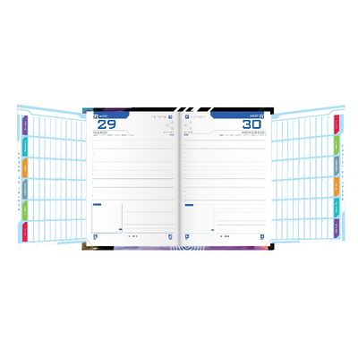 3147280096136-Agenda Oxford Sport Spirit - 1 jour par page - 12 x 18 cm - skate - Hamelin--3