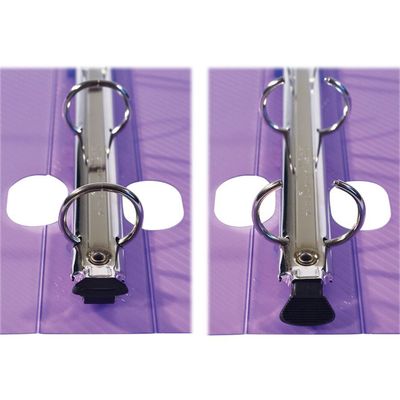 3045050107566-Oxford Hawai - Classeur à anneaux - Dos 40 mm - A4+ - pour 250 feuilles - disponible dans différentes--1