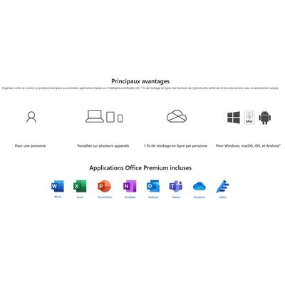 4260505538064-Microsoft 365 Personnel - Code d'activation envoyé par email valable pour 1 appareil pendant 1 an--2