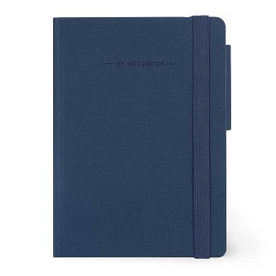 8054117627140-Legami My Notebook - Carnet de notes à élastique - 9,5 x 13,5 cm - ligné - bleu--0