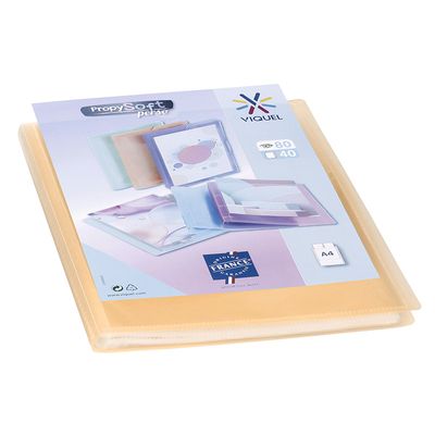 3135250969481-Viquel Propysoft - Porte vues personnalisable - 80 vues - A4 - disponible dans différentes couleurs--3