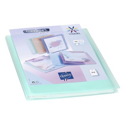 3135250969481-Viquel Propysoft - Porte vues personnalisable - 80 vues - A4 - disponible dans différentes couleurs--5