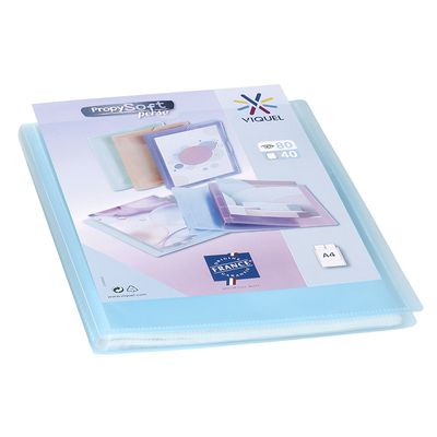 3135250969481-Viquel Propysoft - Porte vues personnalisable - 80 vues - A4 - disponible dans différentes couleurs--6
