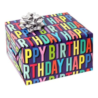 8059174839758-Legami - Papier cadeau - 70 cm x 2 m - joyeux anniversaire--0