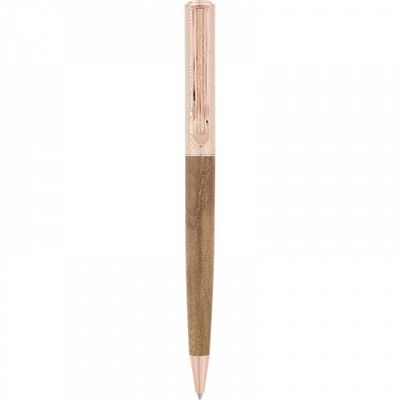 3664447130583-Oberthur Mimizan - Stylo à bille - noyer--0