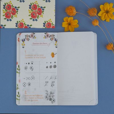 3660942080095-Agenda Green by Julie Adore - 1 semaine sur 2 pages - 16 mois  - 9 x 16 cm - bleu - Exacompta--4