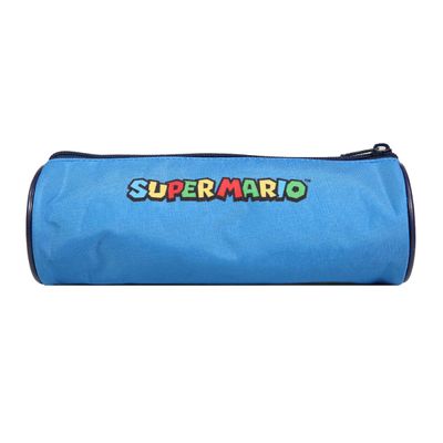3666311015767-Trousse ronde Super Mario - 1 compartiment - bleu - Bagtrotter--2