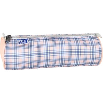 3020120192659-Trousse ronde Oxford Fashion - 1 compartiment - différents modèles disponibles - Hamelin--0