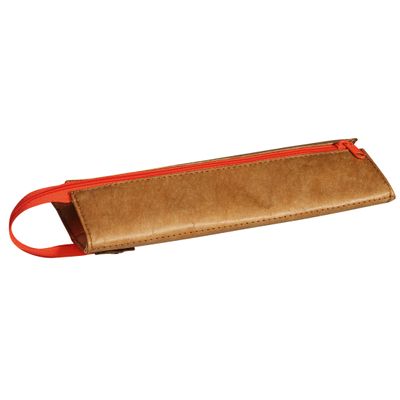3173744250196-Trousse Walker Kraft - 1 compartiment - orange fluo--0