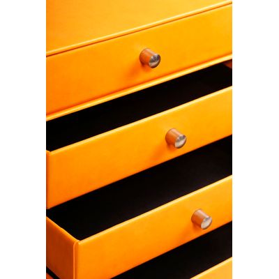 3037921188606-RHODIA Rhodiarama - Module de classement 4 tiroirs - orange - en polyuréthane--1