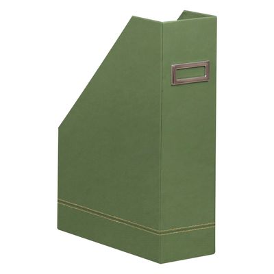 3037921945469-RHODIA Rhodiarama - Porte-revues - sauge - en polyuréthane--0