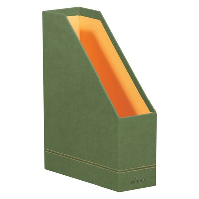 3037921945469-RHODIA Rhodiarama - Porte-revues - sauge - en polyuréthane--1