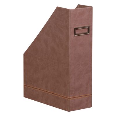 3037923188338-RHODIA Rhodiarama - Porte-revues - chocolat - en polyuréthane--0