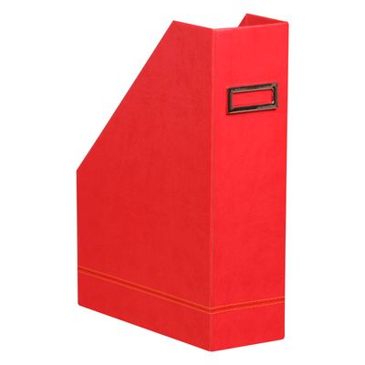 3037923189335-RHODIA Rhodiarama - Porte-revues - coquelicot - en polyuréthane--0