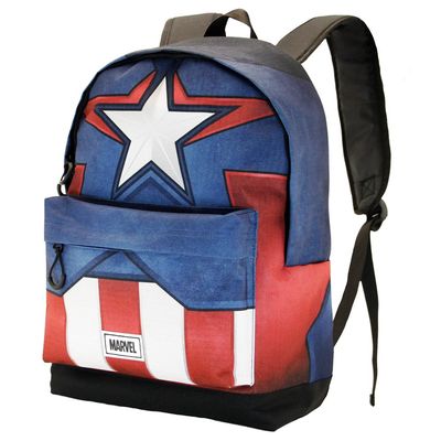 8445118039702-Captain America Courage - Sac à dos 1 compartiment - Karactermania--0