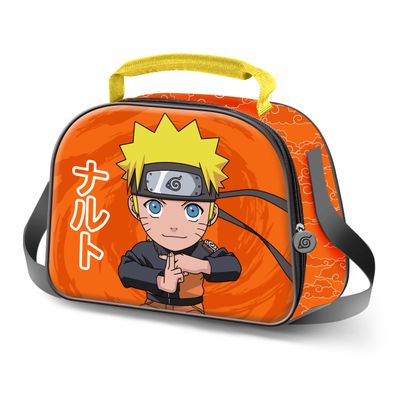8445118046991-Naruto Chikara - Sac à goûter 3D - 1 compartiment - Karactermania--0