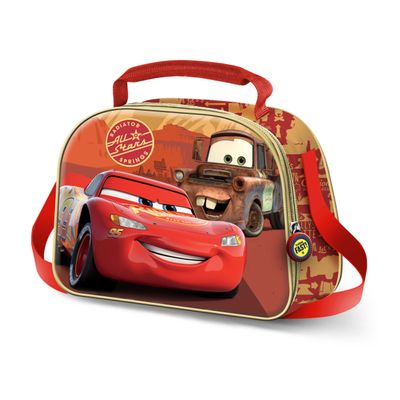 8445118047035-Cars Desert Road - Sac à goûter 3D - 1 compartiment - Karactermania--0