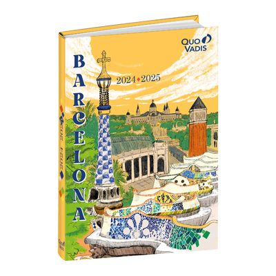 3371010503421-Agenda Cities - 1 jour par page - 12 x 17 cm - Barcelone - Quo Vadis--0