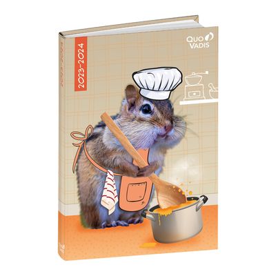 3371010496181-Agenda Mes Potes à Pattes - 1 jour par page - 12 x 17 cm - hamster - Quo Vadis--0