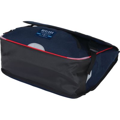 3664447147437-Cartable Deeluxe Primaire - 41 cm - 2 compartiments - marine chine - Oberthur--2