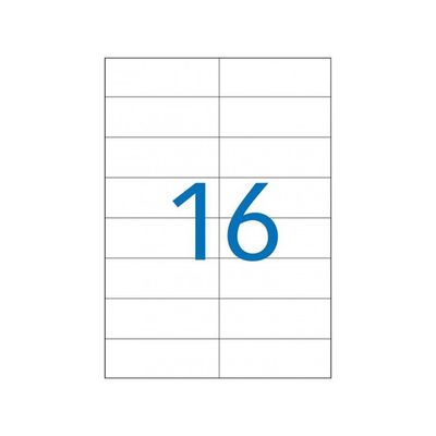 3270241011906-Apli Agipa - 1600 Étiquettes 100% recyclées blanches multi-usages - 105 x 37 mm - coins droits - réf--0