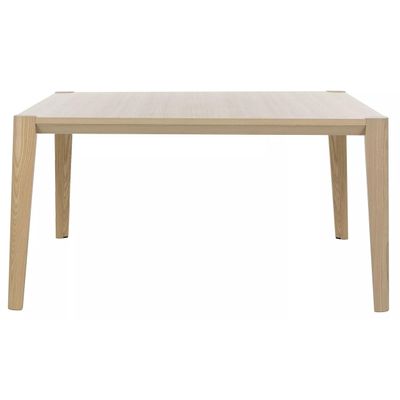 3483600852960-Table ABSOLU - 160x140 cm - Pieds bois - Chêne structuré--0