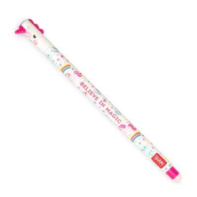 8054117629892-Legami - Stylo à encre gel effaçable - 0,7 mm - Licorne--0
