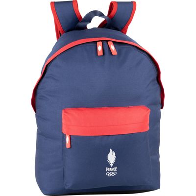 3020120191553-Sac à dos Equipe de France - 1 compartiment - bleu et rouge - Hamelin--0
