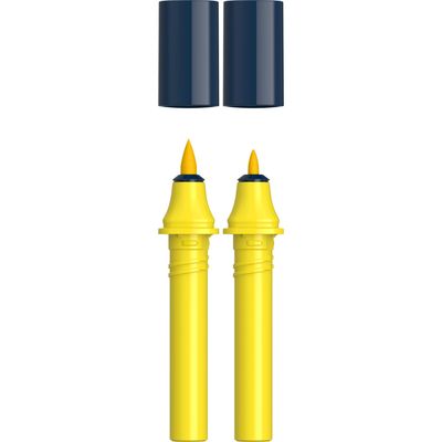 4004675158895-Schneider Paint-It 040 - pack de 2 cartouches de recharge Twin marker - 1 pointe ogive + 1 pointe pince--0
