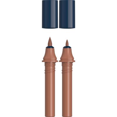 4004675158956-Schneider Paint-It 040 - pack de 2 cartouches de recharge Twin marker - 1 pointe ogive + 1 pointe pince--0