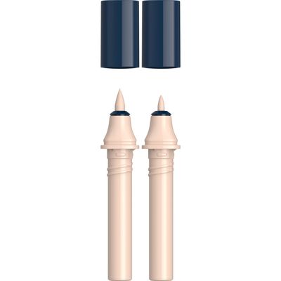 4004675159014-Schneider Paint-It 040 - pack de 2 cartouches de recharge Twin marker - 1 pointe ogive + 1 pointe pince--0