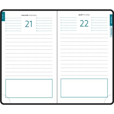 3660942082419-Agenda de poche Mini Labo - 1 jour par page - 10 x 15 cm - beige - Exacompta--1