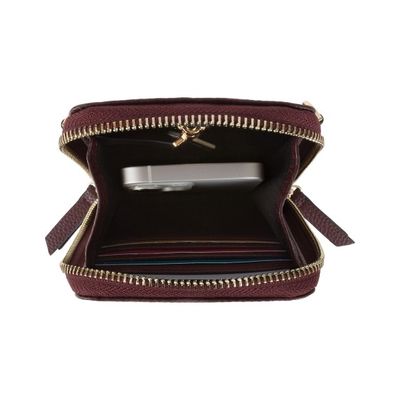 3664447160641-Oberthur - Sac téléphone Lady Bradford - bordeaux--2
