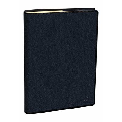 3371010498673-Agenda Marlow Ministre Prestige avec répertoire - 1 semaine sur 2 pages - 16 x 24 cm - bleu nuit - Quo--0