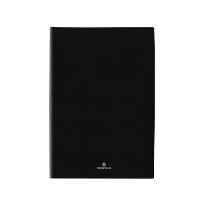 3664447159355-Agenda Odessa - 1 semaine sur 2 pages - 10 x 15 cm - noir - Oberthur--0