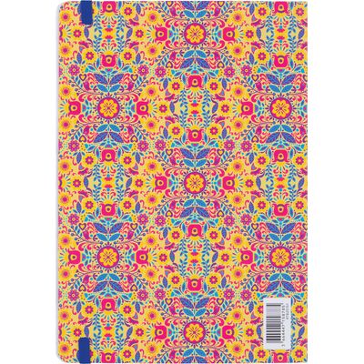 3664447158785-Agenda Merida - 1 semaine sur 2 pages - 17 x 24,5 cm - jaune - Oberthur--1