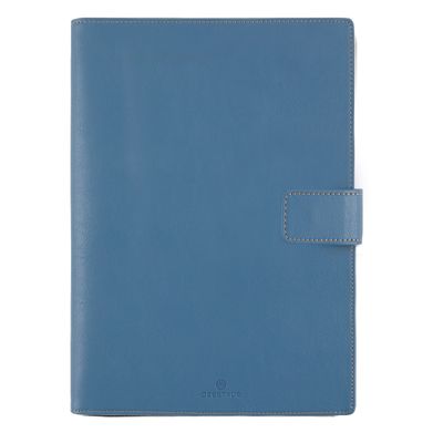 3664447162003-Organiseur Milano - 14 x 18,5 cm - bleu denim - Oberthur--0