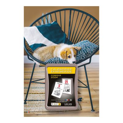 3147280261183-Lecas Nature - Plaque avec bloc éphéméride humoristique - 17 x 25 cm - sieste--0