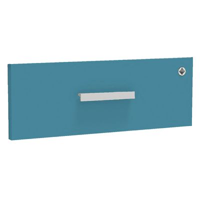 3253310160682-Façade personnalisable pour caisson INEO JET Bureau Vallée  - Bleu argile--0