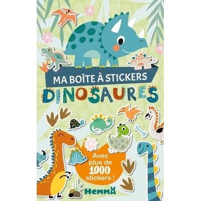9782508056543-Lisez! - jeu d'adhésifs de décoration - 1000 pièces - dinosaures - 150 x 95 mm--0