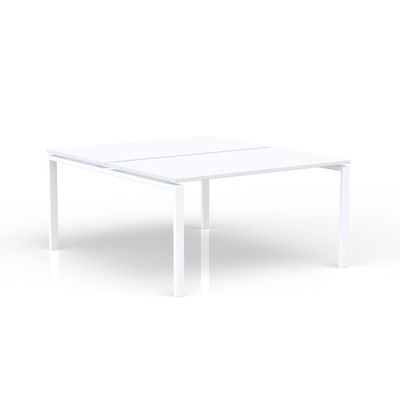 3617350005301-Bureau Bench CONECT - L180 x P165 cm - plateau blanc - pieds blancs--0