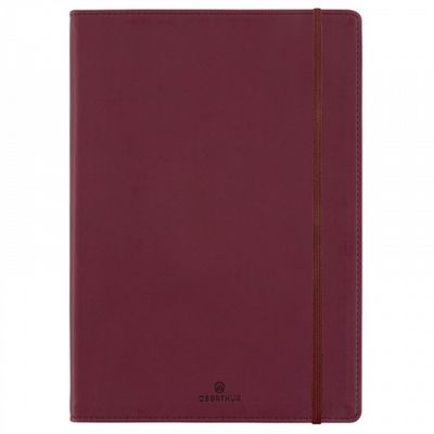 3664447153155-Oberthur - Carnet de notes souple A5 - ligné - 200 pages - bordeaux--0