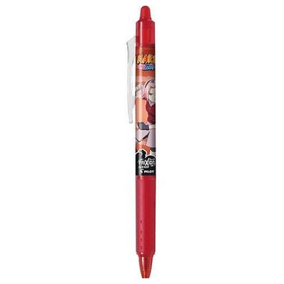 4902505667749- Pilot Frixion Ball Clicker Naruto - Roller effaçable - 0,7 mm - rouge--0